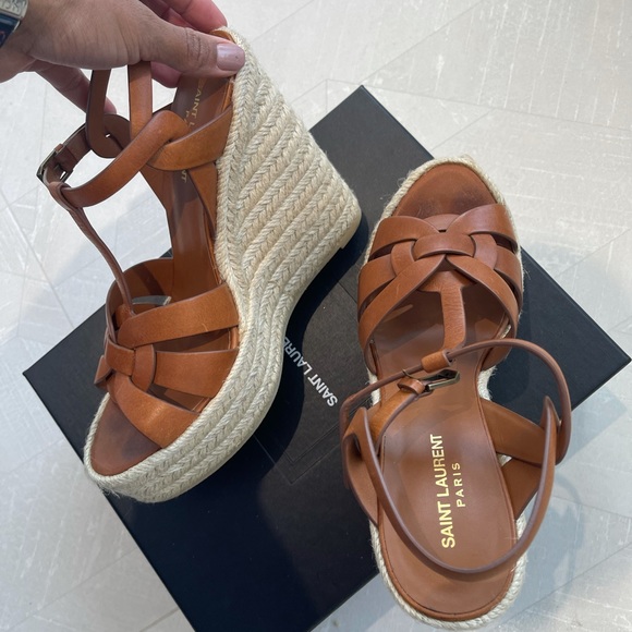 SAINT LAURENT TRIBUTE ESPADRILLES - Picture 2 of 9